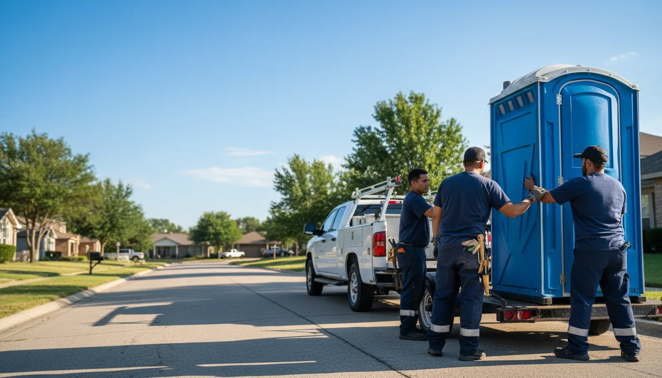 Portable Toilet Rental in El Dorado, KS near me